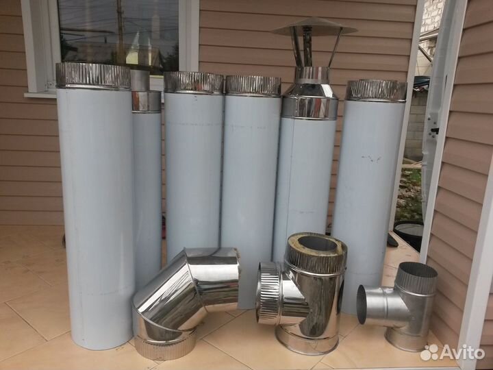 Сэндвич труба. нержавеющий и оцинкованный цена