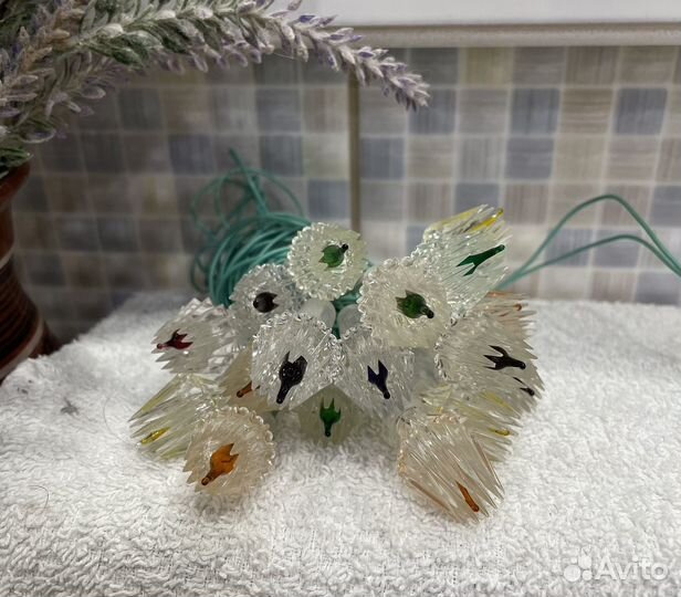 Елочная гирлянда СССР