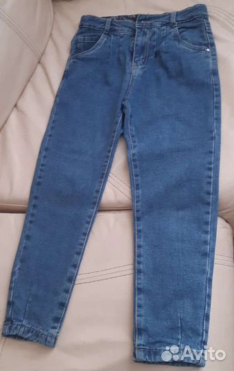 Джинсы для девочки 128