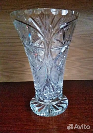 Ваза для цветов Хрусталь
