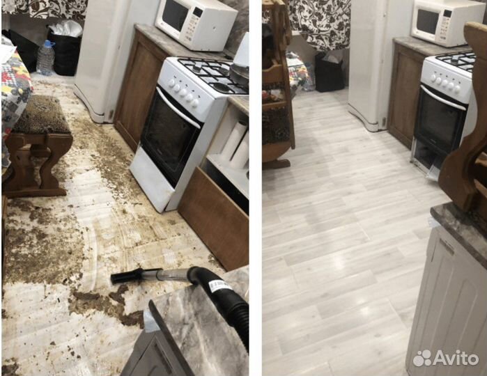 Уборка любых помещений