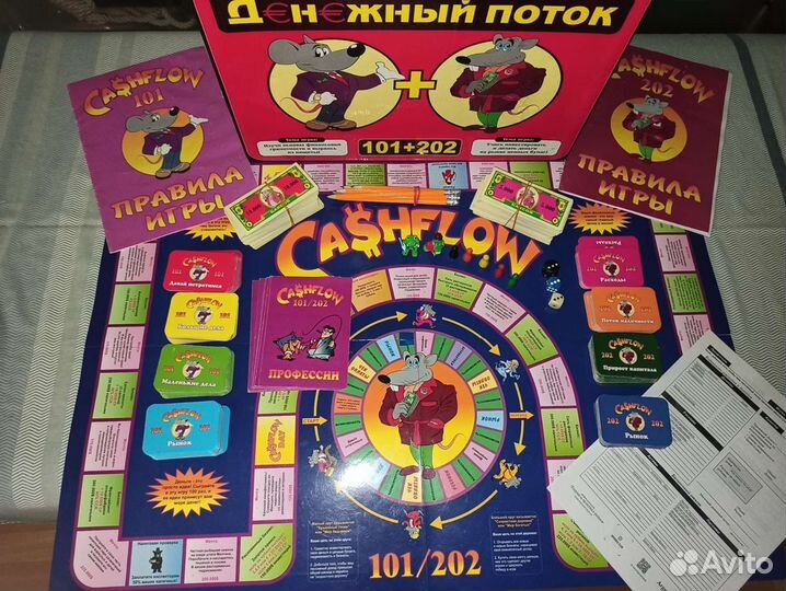Аренда игры Денежный поток Крысиные бега cashflow