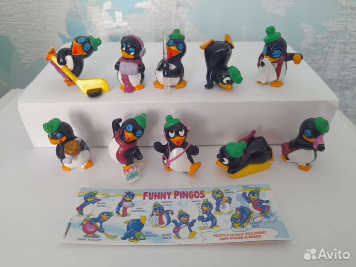 Пингвины летние, барные и зимние