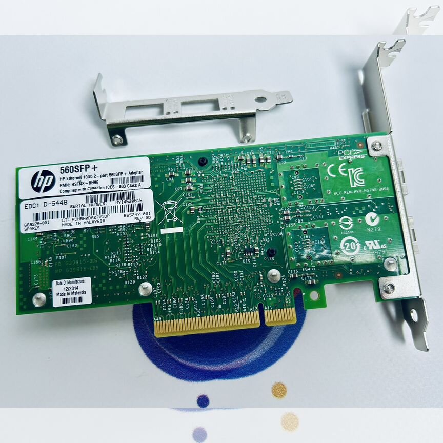 [560SFP+] Сетевая Карта Hp 669279-001 665247-001 560sfp+