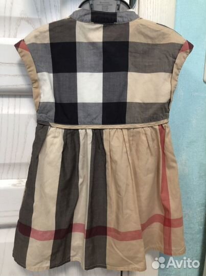Платье burberry оригинал для девочки