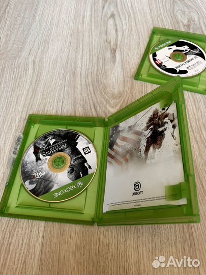 Assassins creed 3 + Эцио аудиторе Xbox One
