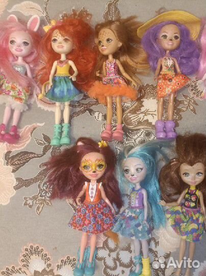 Кукла enchantimals, barbie, сказочный патруль