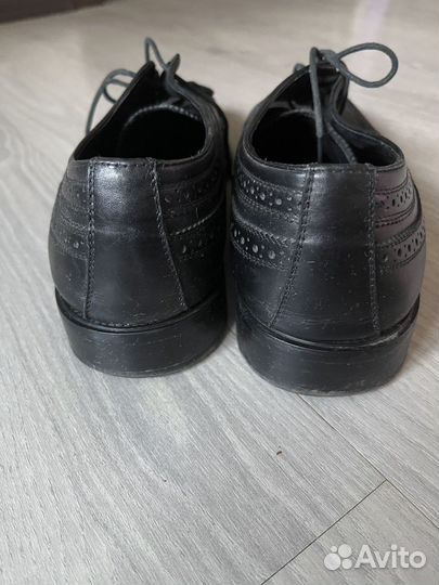 Ботинки кожаные 45-46