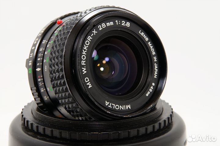 Объектив Minolta MD W.Rokkor-Х 28 mm f/ 2.8