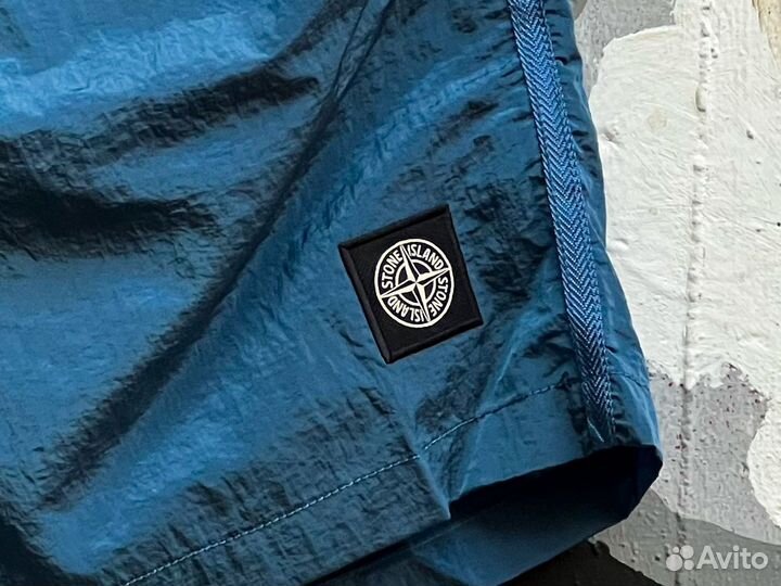 Шорты Stone Island Nylon Metal Avio Blue