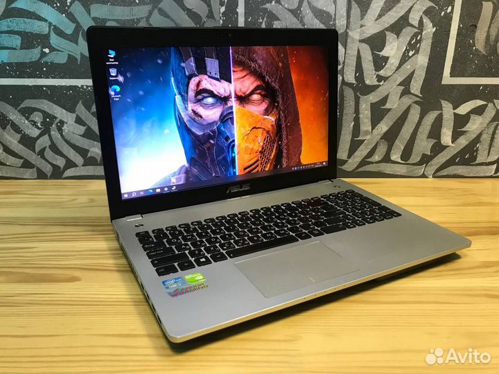 Игровой ноутбук Asus Core-i7/Full-HD/GeForce/8Gb