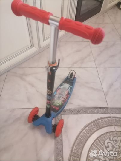Самокат детский трехколесный бу
