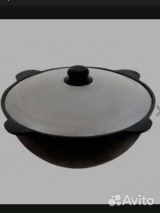 Чугунная казан 6л