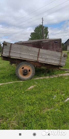 Телега одноосная под трактор