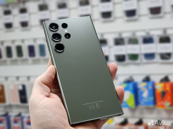 Защитная гидрогелевая плёнка на Samsung S23 Ultra