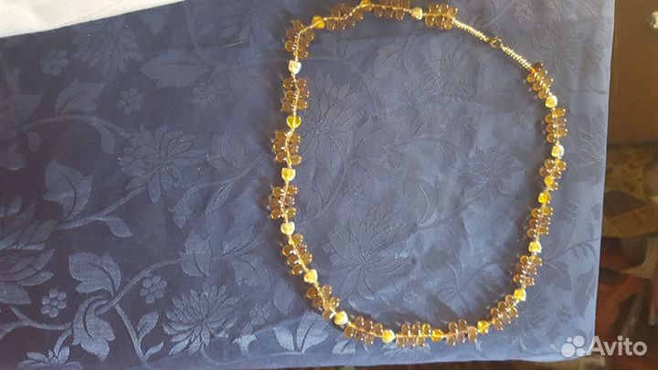 Колье. Бусы. Чешская бижутерия