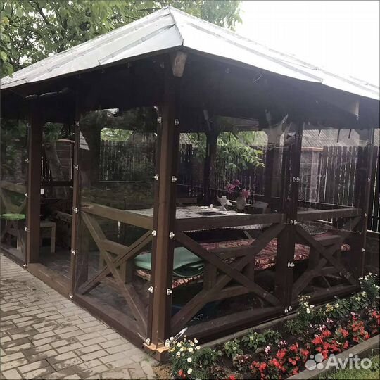 Мягкие окна пвх на дачу