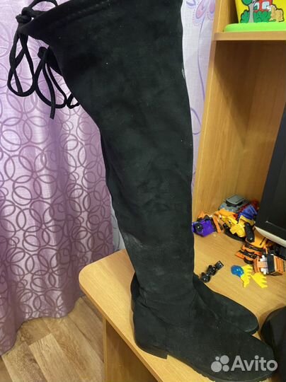 Ботфорты демисезонные 36