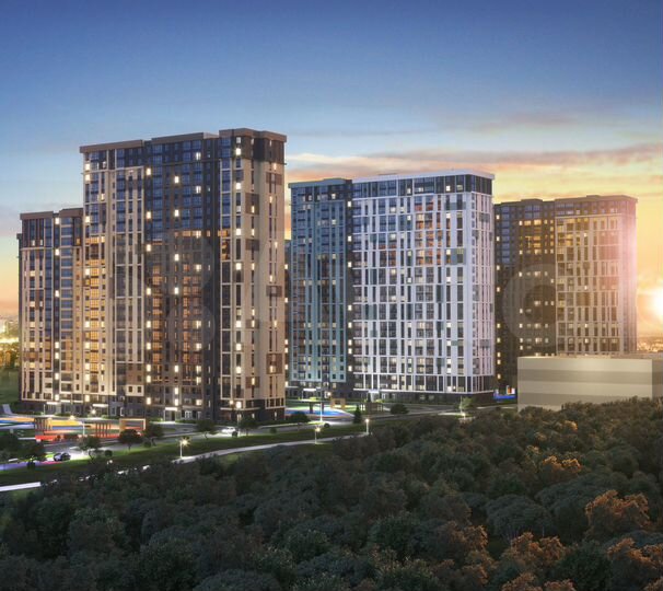 1-к. квартира, 46,9 м², 11/25 эт.