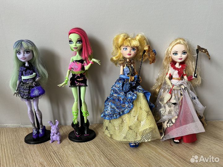 Куклы монстер хай и ever after high