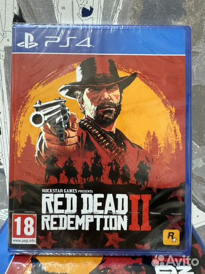 Red Dead Redemption 2 PS4 (новый диск, в пленке)