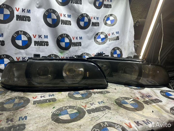 Передние фары бмв Е39 ксенон до рестайлинг