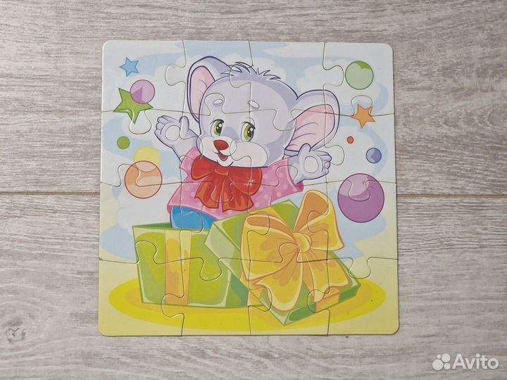 Пазлы для детей пакетом