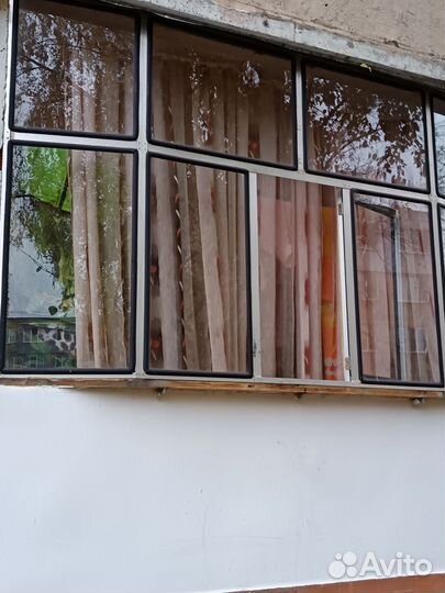 Балконная рама бу