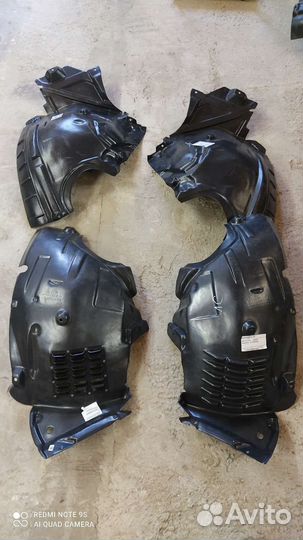 Мерседес W212 E63 Комплект подкрыльников