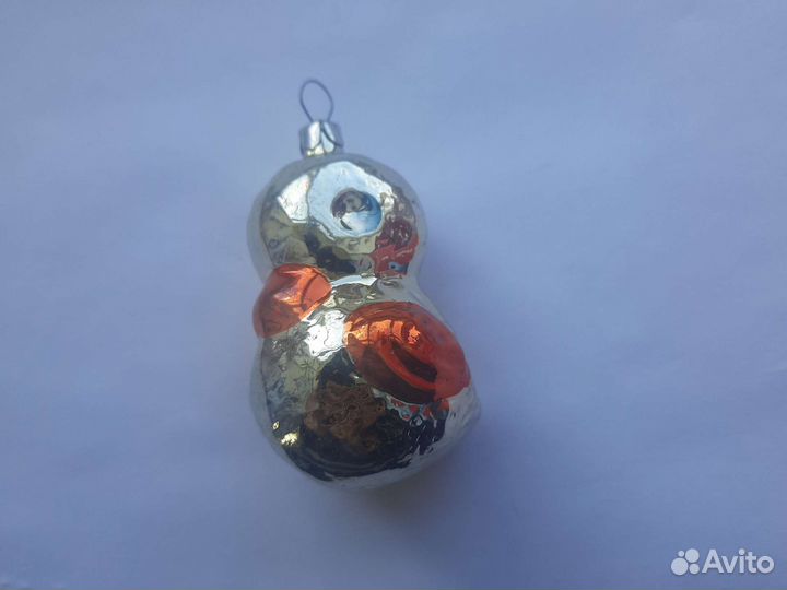 Цыплёнок СССР игрушка ёлочная раритет сохран отл