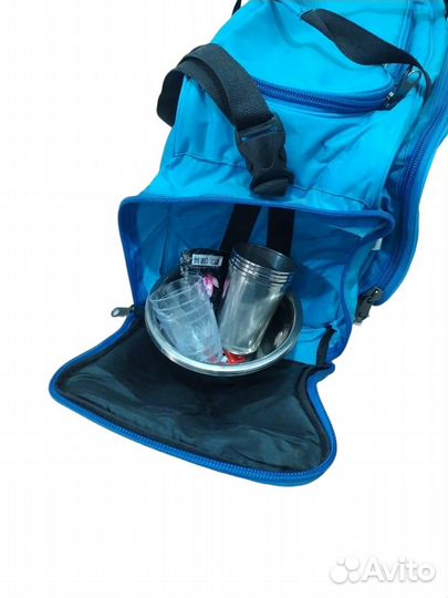 Туристическая термо сумка с посудой SN пикник