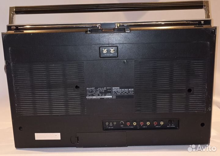 Легендарный Магнитофон sharp GF-555