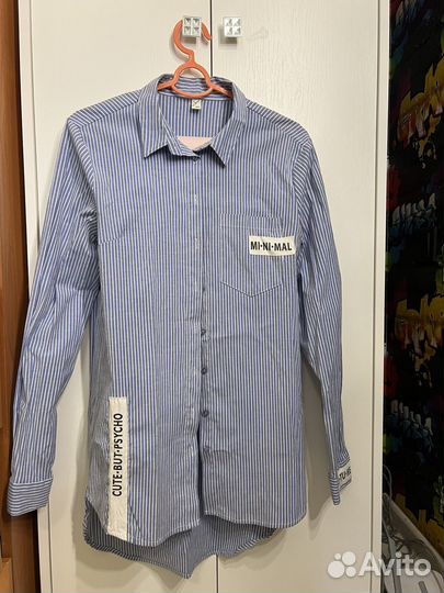 Рубашка удлиненная