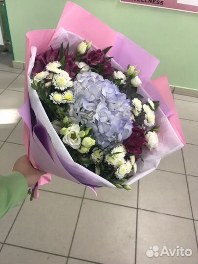 Живые цветы букеты
