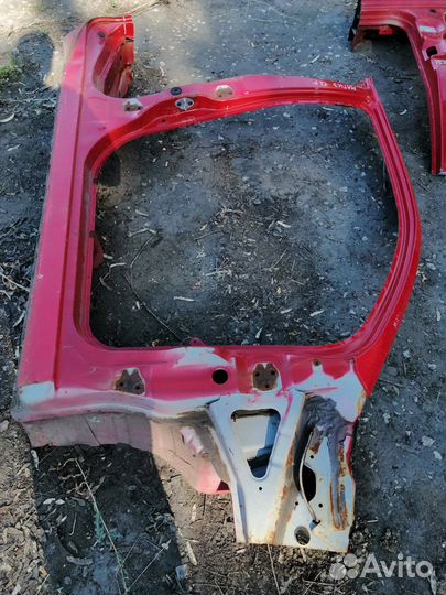 Порог со стойкой правый Daewoo Matiz