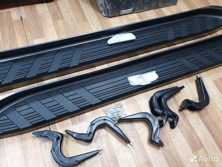 Prado 120 Пороги в стиле Lexus GX470 X4KV3