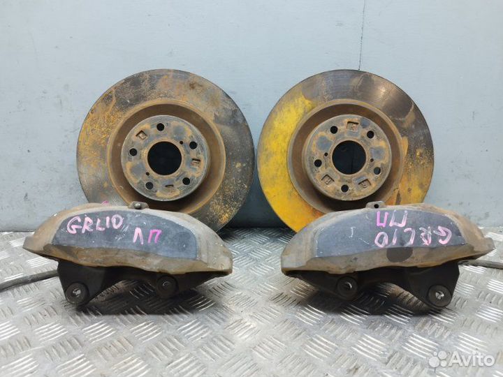 Диски комплект передние Lexus Gs350 GRL10 2GR-FSE