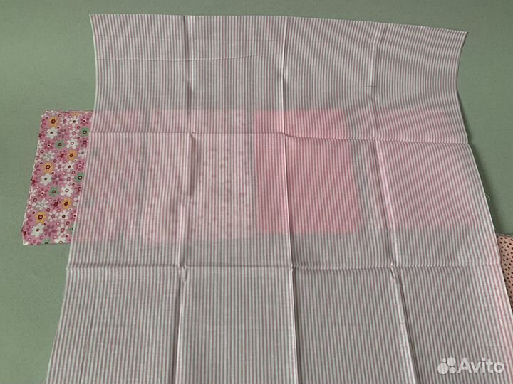 Ткань отрез хлопок лоскуты для пэчворка рукоделия