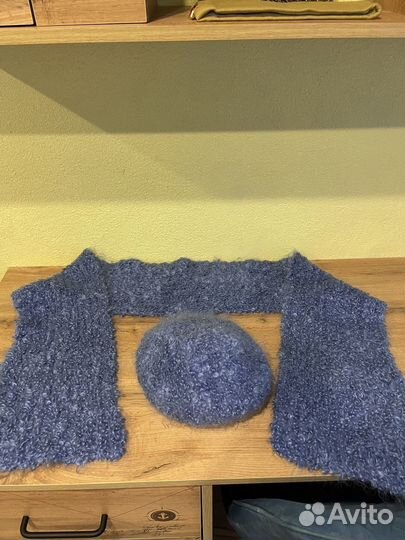 Женский шарф и шапка