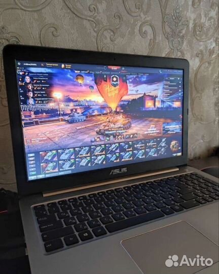 Игровой ноутбук асус