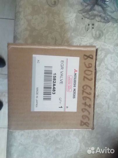 Клапан EGR mitsubishi L200 2015г