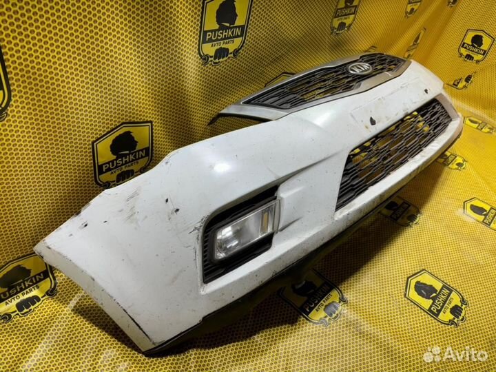 Бампер с птф передний Kia Ceed ED G4FC 2012