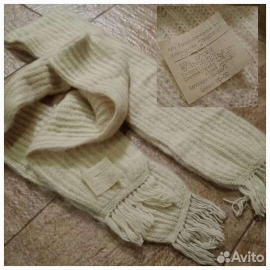 Шарф, платок шерстяной, платок пуховый