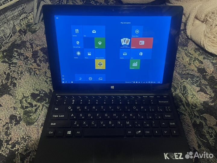 Планшет на windows 10 с клавиатурой
