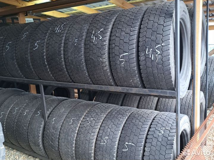 Грузовые шины 245/70 R19.5 разных производителей