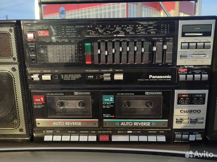 Panasonic rx-cw200 Из 80х ретро