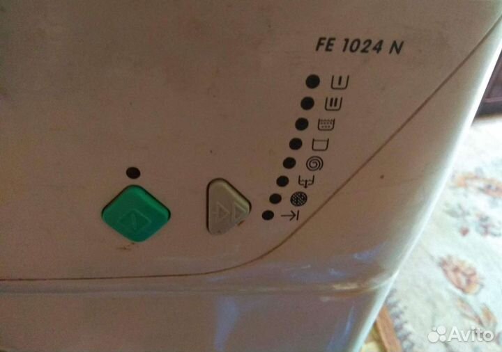 Zanussi FE 1024 N, наливает и сразу сливает воду