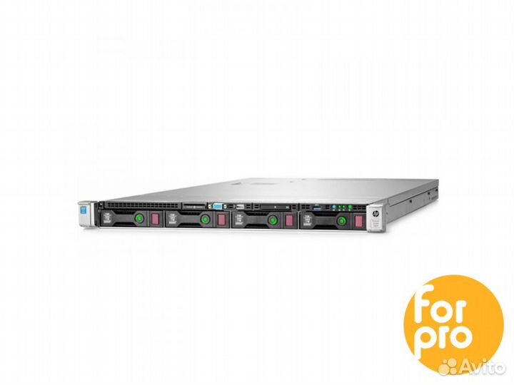Сервер HP DL360 Gen9 4LFF P440 2xE5-2620v3 48GB