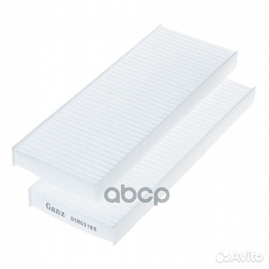 Фильтр салонный, 2шт citroen C-Elysee/peugeot 3