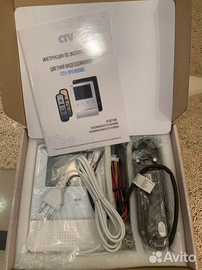 Комплект видеодомофона ctv-dp2400md